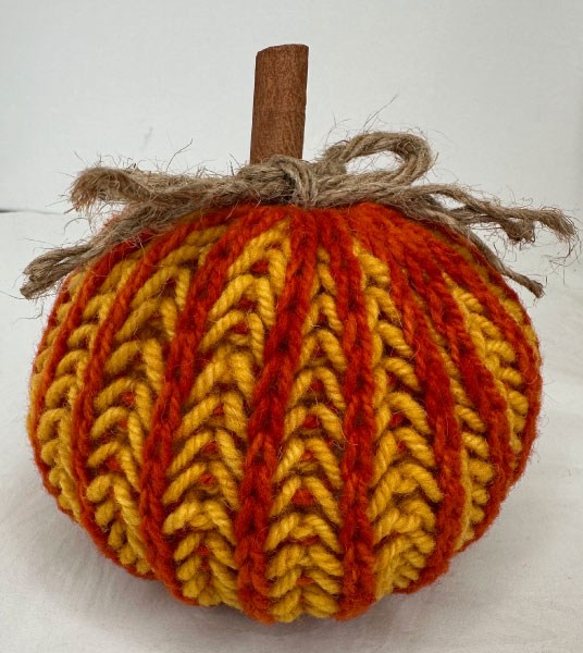  Brioche Stitch Workshop ~ Make a Pumpkin