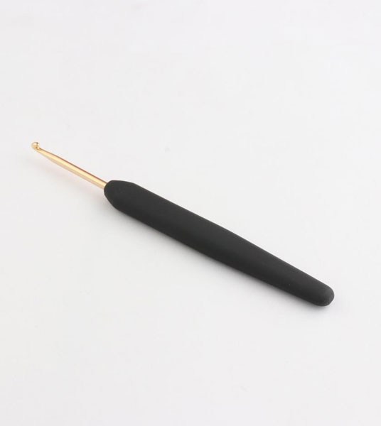 KNITPRO-Crochet-3.25mm-Soft-Feel-Handle-Gold